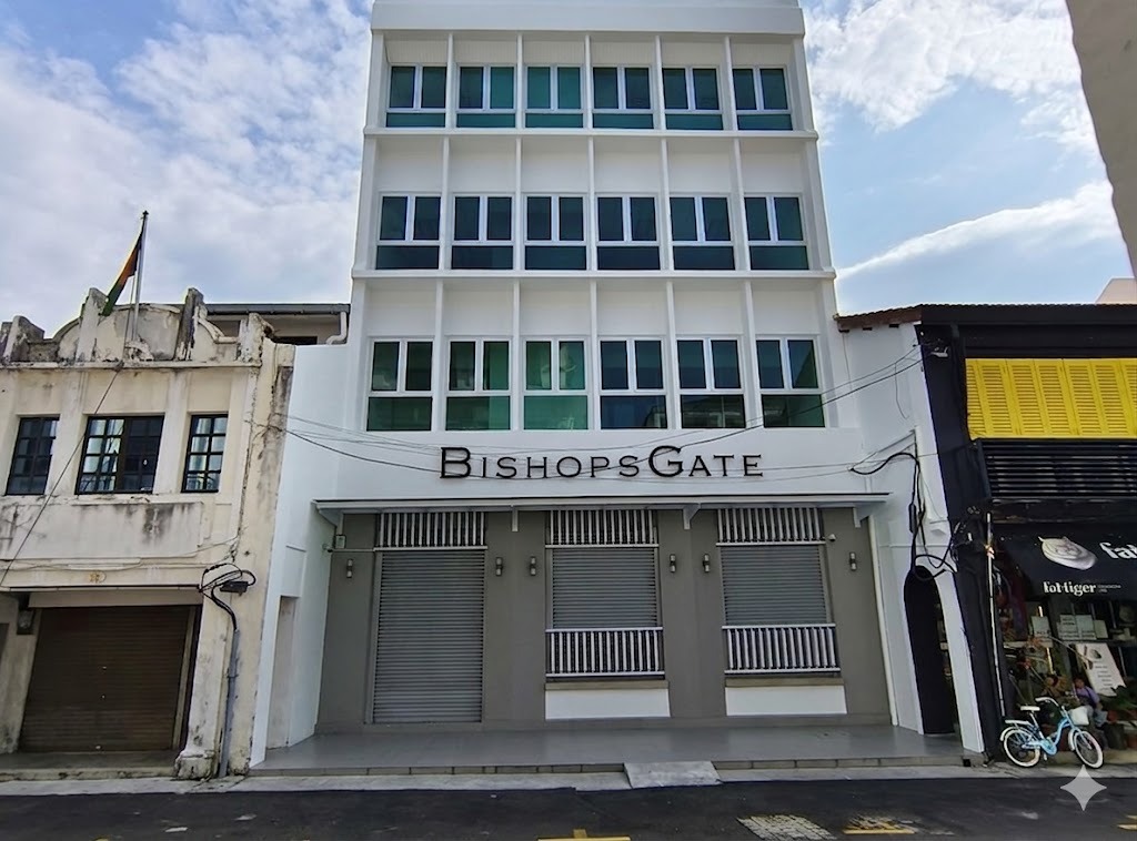 4-Storey Heritage Office Building for Rent | Lebuh Bishop Georgetown | UNESCO Zone Penang